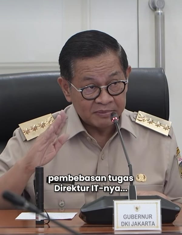 Gubernur DKI Jakarta Pramono Anung