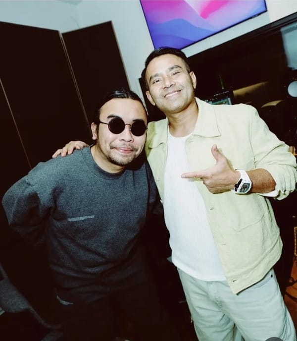 Judika bersama Whisnu Santika