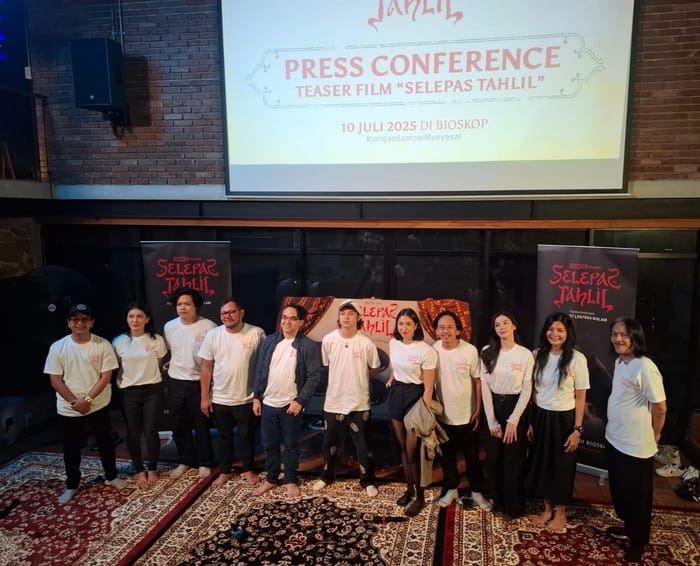 Jumpa pers film Selepas Tahlil garapan BION Studios