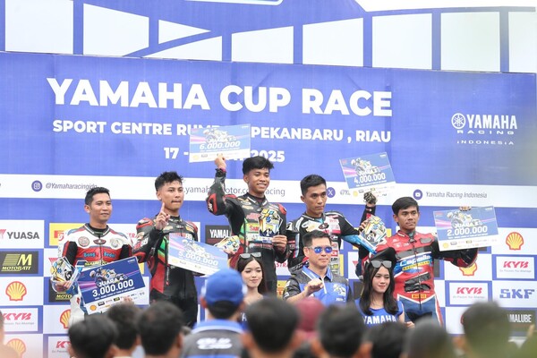 Gelaran seri satu Yamaha Cup Race 2025 di Sport Centre Rumbai, Pekanbaru Riau, 17-18 Mei.