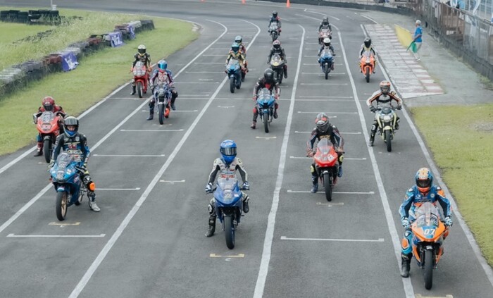 Gelaran Owners Fun Race 2025 di Sentul International Karting Circuit (SIKC) Bogor, Jawa Barat, Sabtu (3/5/2025).