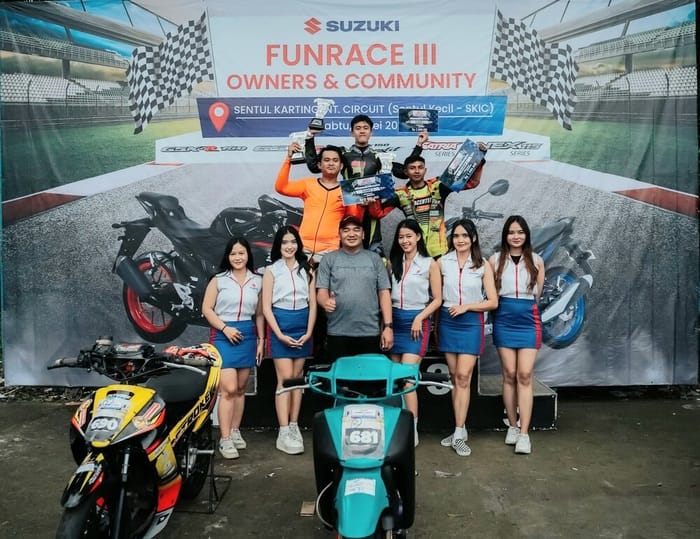 Gelaran Owners Fun Race 2025 di Sentul International Karting Circuit (SIKC) Bogor, Jawa Barat, Sabtu (3/5/2025).