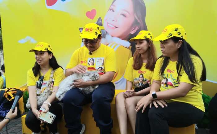 Me-O menggelar acara perayaan Hari Peluk Kucing Sedunia bertajuk Cat Fun Day