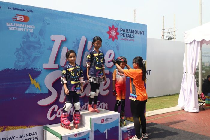 Paramount Petals menggelar event Inline Skate Competition pada 26 hingga 27 Juli 2025 di kawasan Boulevard Paramount Petals, Tangerang, Banten.