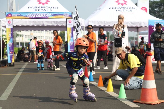 Paramount Petals menggelar event Inline Skate Competition pada 26 hingga 27 Juli 2025 di kawasan Boulevard Paramount Petals, Tangerang, Banten.