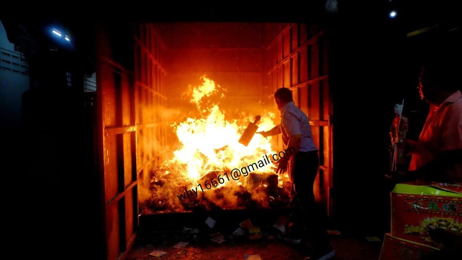 Upacara sembahyang Cioko di Vihara Dharma Sakti /Klenteng Kim Tek Le, Petak Sembilan, Glodok, Jakarta Barat, Sabtu (6/9/2025). (Foto - Herman Wijaya)