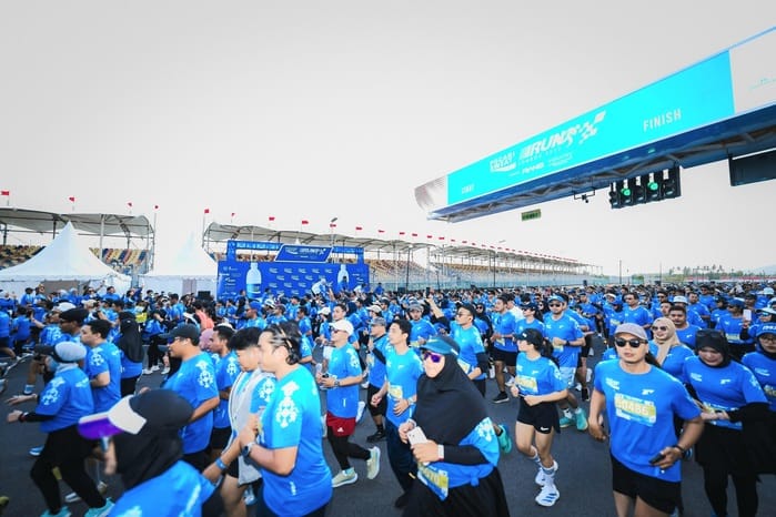 Kemeriahan POCARI SWEAT Run Lombok 2025. (Foto - Istimewa)


