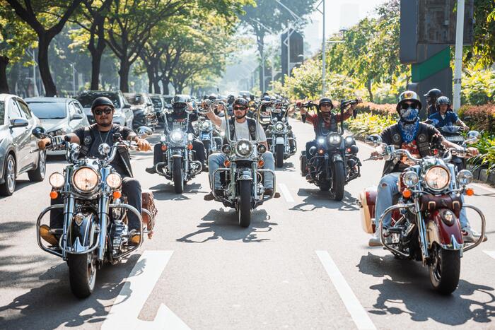 Brotherhood of Bikers Indonesia. (Foto - Istimewa)