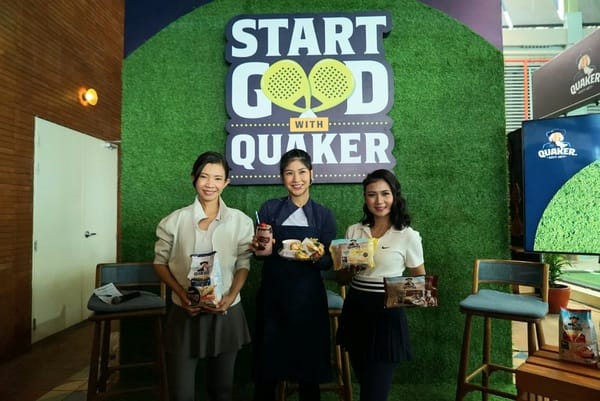 Peluncuran inovasi terbaru produk Quaker 3in1selepas talk show bertajuk “Start Good with Quaker” yang digelar Quaker Indonesia di Jakarta, Kamis (29/10/2025). (Foto - Istimewa)