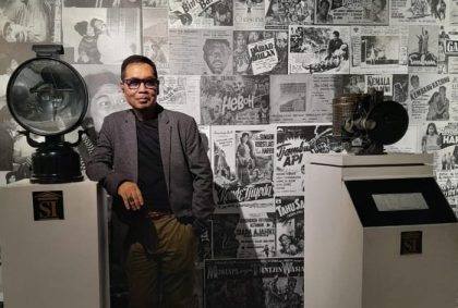 Sonny Pudjisasono, Ketua Yayasan Pusat Perfilman H.Usmar Ismail (YPPHUI) (Foto - Didang Prajasasmita)