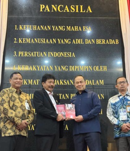 Peresmian Prasasti Pancasila di Menara 165, Cilandak, Pasar Minggu, Jakarta Selatan, Selasa (16/12/2025). (Foto - Istimewa)