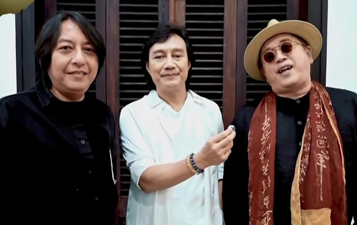 Personil Kla Project (dari kiri) Adi Adrian, Katon Bagaskara, dan Lilo. (Foto - @kla_project)
