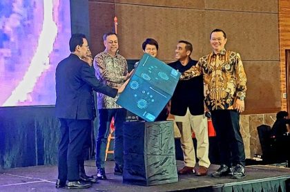 Prosesi peresmian kantor ARO HMI Malaysia di Jakarta berlangsung di Pullman Jakarta Central Park, Sabtu (31/1/2026).