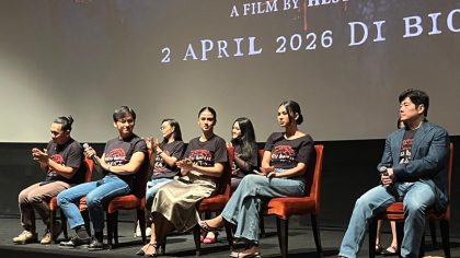Jumpa pers film Aku Harus Mati, produksi Rollink Action, di Epicentrum XXI, Jakarta Selatan, Kamis (26/3/2026). (Foto - Supri)