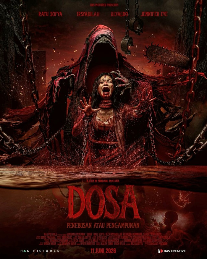 Poster Film Dosa: Penebusan atau Pengampunan.