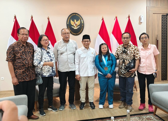Audiensi SOIna dengan Menteri Koordinator Pemberdayaaan Masyarakat, Muhaimin Iskandar (Cak Imin) di Kantor Menko Pemberdayaan Masyarakat di Jakarta, Senin (11/5/2026) (Foto - SOIna)
