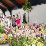 Rudy T. Mintarto bersama tim saat persiapan Malaysia Highest Flower Exhibition di Resort World Awana, Genting Highland, Malaysia, pada 3–10 Juni 2026. (Foto - Istimewa)