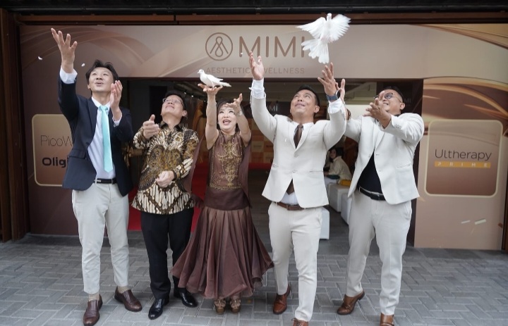 Grand opening Mimi Aesthetic & Wellness Pakubuwono, Kebayoran Baru, Jakarta Selatan, Sabtu, (26/4/2026).