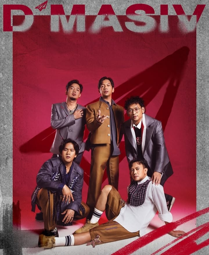 Grup musik D'MASIV. (Foto - @dmasiv)