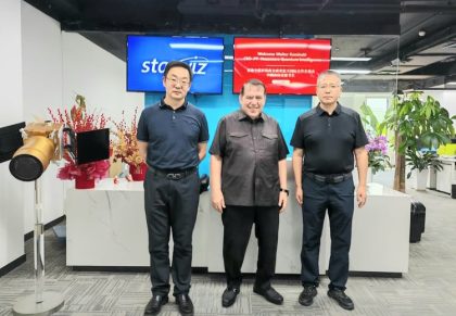 Penandatanganan kerja sama PT Nusantara Quantum Intelligence (NQI) dengan StarWiz Technology Co., Ltd., untuk mengembangkan teknologi kuantum dan satelit radar. (Foto - Istimewa)