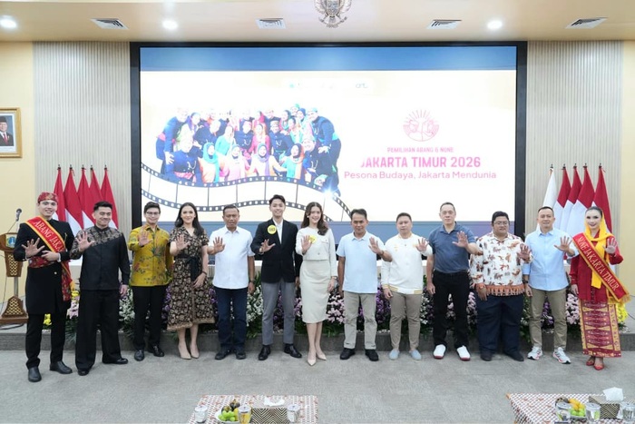 Pembukaan tahapan Pemilihan Abang None Jakarta Timur 2026 di Ruang Sri Gunting (Ruang Pola), Kantor Wali Kota Administrasi Jakarta Timur, Sabtu (6/6/2026). (Foto - Dok. Vista.co.id)
