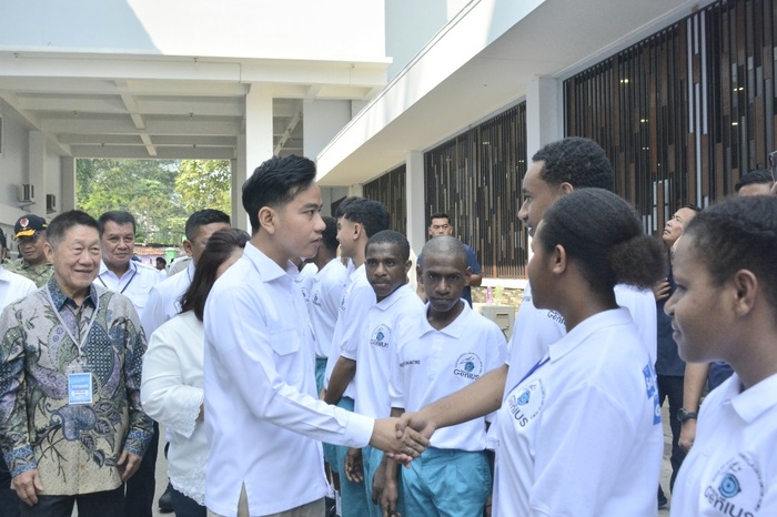Wakil Presiden Republik Indonesia Gibran Rakabuming Raka saat menghadiri pembukaan GenIUS Expo (GExpo) 2026 di Karawaci, Kabupaten Tangerang, pada 8–12 Juni 2026. (Foto - GenIUS)