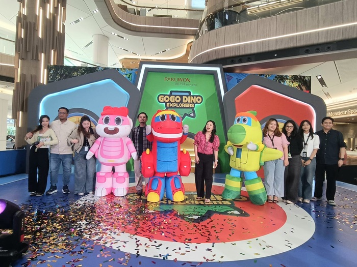 Opening Ceremony dimulainya petualangan Go Go Dino Explorers di Pakuwon Mall Bekasi, Kamis (18/6/2026). (Foto - Muller)