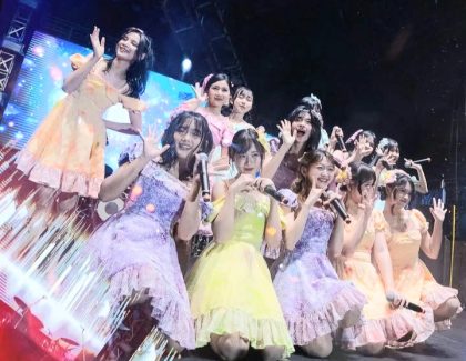 Grup vokal JKT 48, salah satu pengisi acara Jakarta Fair Music Concert yang akan berlangsung pada 11 Juni -12 Juli 2026 di JIExpo Kemayoran, Jakarta. (Foto - @jkt48)