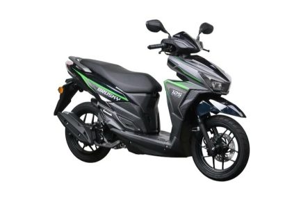 Kawasaki Motor Indonesia (KMI) meluncurkan skuter matik (skutik) Modenas Brusky 125. (Foto - KMI)
