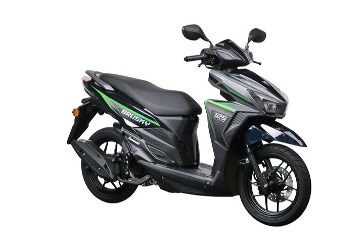 Kawasaki Motor Indonesia (KMI) meluncurkan skuter matik (skutik) Modenas Brusky 125. (Foto - KMI)