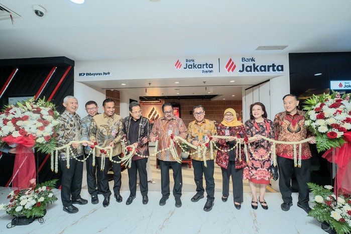 Bank Jakarta meresmikan New Look Branch pada Kantor Cabang Pembantu (KCP) Kebayoran Park, Jakarta Selatan, Senin (21/7/2026). (Foto - Bank Jakarta)
