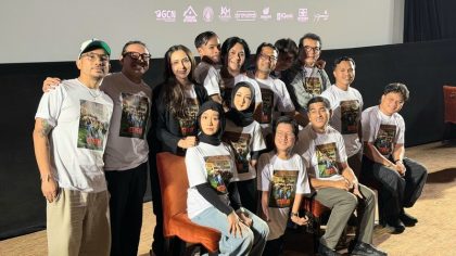 Jumpa pers gala premiere film Istimewa di XXI Epicentrum, Kuningan, Jakarta Selatan, Senin (7/9/2026).