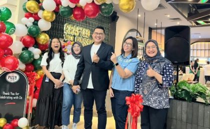 The Pizza Company membuka gerai baru di Mal Artha Gading, Jakarta Utara, Jumat (16/10/2026). (Foto - TPC)