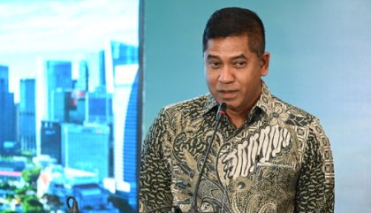 Datuk Bernard Francis - Group Chief Executive Officer TransNusa, Foto Dok. Transnusa