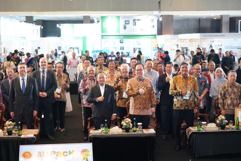 Pembukaan ALLPack Indonesia 2026 - yang digelar pada pada 20–23 Oktober 2026 di Jakarta International Expo (JIExpo) Kemayoran, Jakarta. (Foto: Krista Exhibitions)