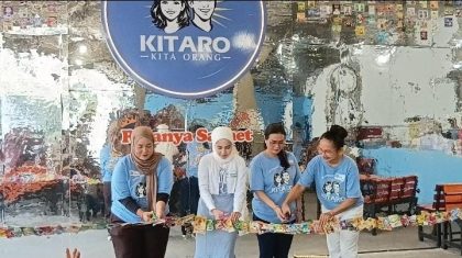 PT Karya Indonesia Sentosa membuka cabang ketiga Warkop KITARO di Balekota Mall, Kota Tangerang, Banten. (Foto: vista.co.id)