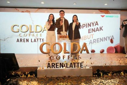 Peluncuran GOLDA Coffee Aren Latte dari WINGS Food di Jakarta, Rabu (21/10/2026). (Foto: WINGS Food)