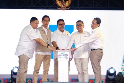 Pembukaan perhelatan Jakarta Financial Festival 2026 di Blok M Square, Jakarta Selatan, Jumat (23/10/2026). (Foto: Bank Jakarta)